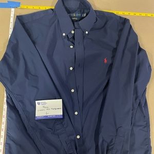 Polo Ralph Lauren Casual Dress Performance Button Down Large